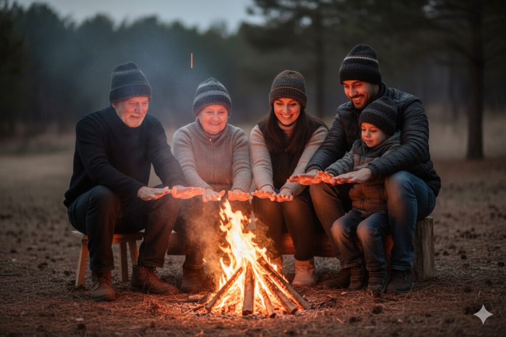 Handmade woolen caps